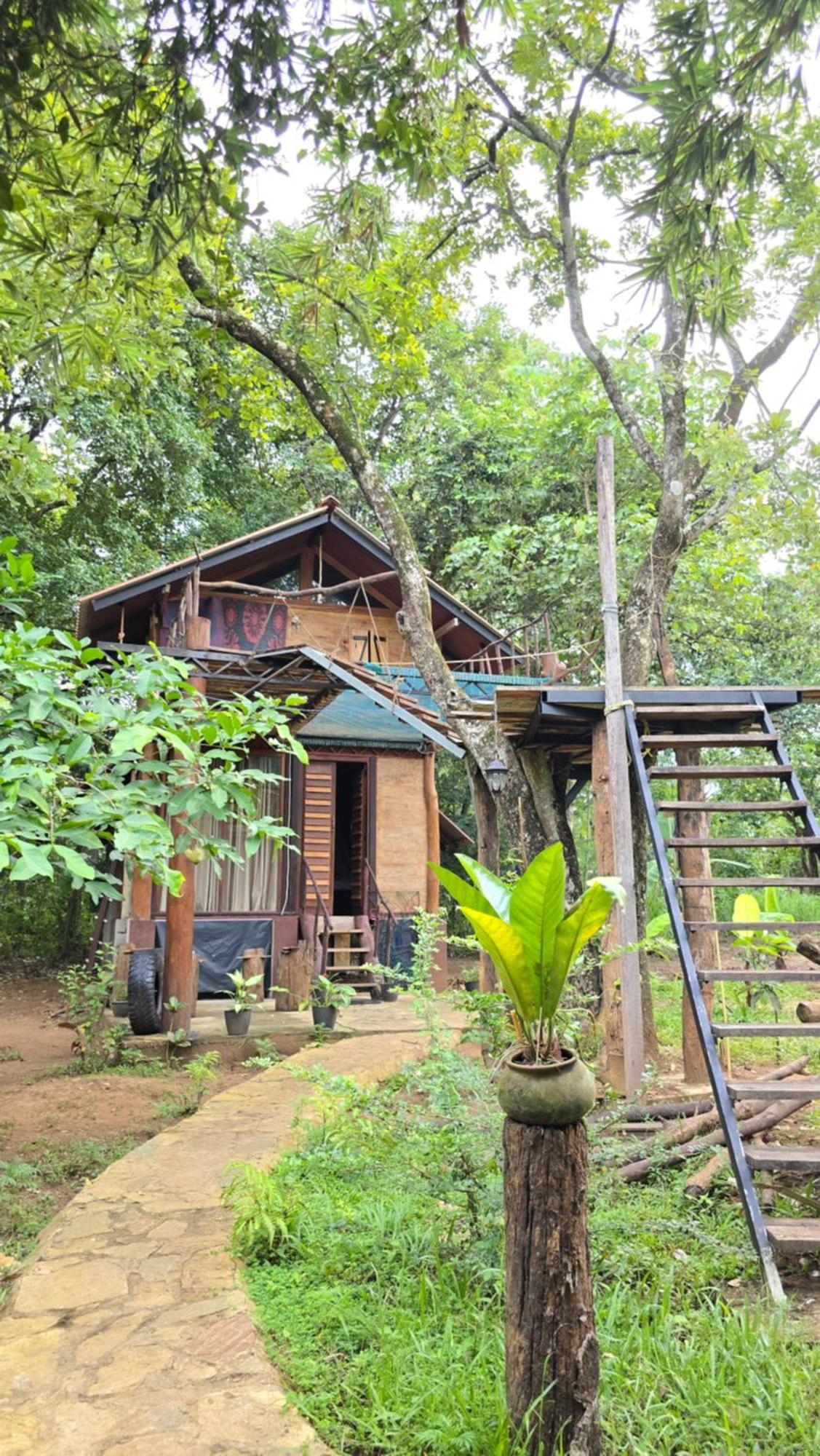 Hasthi Safari Cottage อุดาวาลาเว ภายนอก รูปภาพ